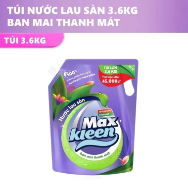 Túi Nước Lau Sàn MaxKleen 3.6kg - Giá chỉ 75.000₫, Giữ Sàn Sạch, Thấm Nhanh