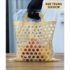 Túi Nylon 5kg Giỏ Tre Đựng Quà, Bánh Kẹo, Quần Áo - Giá Sỉ 89k - Gold Pack VN 5