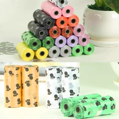 Túi Nylon Đựng Phân Chó Mèo - 15 Túi Rác Thú Cưng, Giá Ưu Đãi 45.000₫