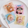 Túi Opp dán miệng 7x7+3cm 100 chiếc, đựng bánh kẹo, họa tiết hoạt hình dễ thương, chỉ 23.800₫ 8