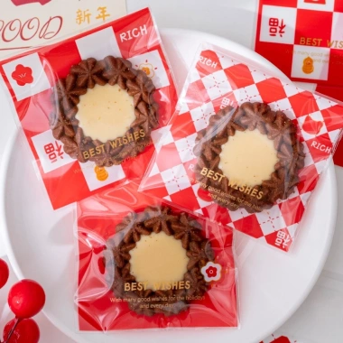 Túi Opp dán miệng 7x7+3cm 100 chiếc, đựng bánh kẹo, họa tiết hoạt hình dễ thương, chỉ 23.800₫ 10