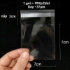 Túi OPP trong suốt dán miệng size nhỏ 100 chiếc Đựng bánh kẹo giá chỉ 25.000 VND 5