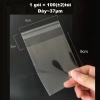 Túi OPP trong suốt dán miệng size nhỏ 100 chiếc Đựng bánh kẹo giá chỉ 25.000 VND 7