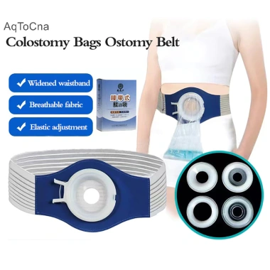 Túi Ostomy AqToCna Colosomy Thắt Lưng - Thoát Nước, Dùng Sau Ileostomy, Urosomy - Giá 193.050 VND (Giảm từ 239.382 VND)