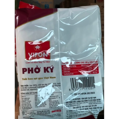 Túi Phở Ký Vifon 500g – Giá chỉ 37.300₫, giảm mạnh, ngon, tiện lợi cho bữa sáng