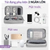 Túi phụ kiện 2 ngăn, quai cầm, pin dự phòng, cáp USB, tai nghe – 79.890 VND 3
