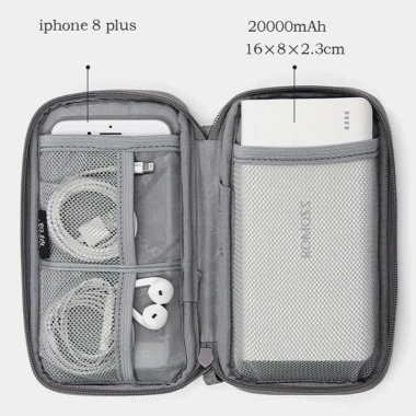 Túi phụ kiện Baona BN-E003 TT48 - Đựng sạc dự phòng, cáp, tai nghe, giá 75.000đ 2