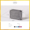 Túi phụ kiện công nghệ đựng pin sạc dự phòng, điện thoại, cáp tai nghe, quai cầm tiện lợi 28x21x9 - Giá chỉ 129.000₫ 8