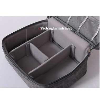 Túi phụ kiện đa năng CHANGXINH TT136 - Đựng sạc, cáp, chuột, bút, USB, tai nghe, ổ cứng - Giảm còn 74.000₫ 5 Túi phụ kiện đa năng CHANGXINH TT136 - Đựng sạc, cáp, chuột, bút, USB, tai nghe, ổ cứng - Giảm còn 74.000₫ 5