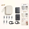 Túi phụ kiện da PU YBYS C001 - Đựng ổ cứng di động, cáp, USB, chống trầy xước, chống thấm nước - Giá 79.000₫