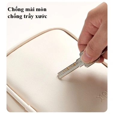 Túi phụ kiện da PU YBYS C001 - Đựng ổ cứng di động, cáp, USB, chống trầy xước, chống thấm nước - Giá 79.000₫ 6
