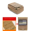 Túi phụ kiện thời trang nam đeo hông, gài thắt lưng, phù hợp balo, giá 132.000₫ 5