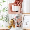 Túi PVC trong suốt tay cầm da PU - Quà tặng thời trang giá ưu đãi 33.000₫ 2