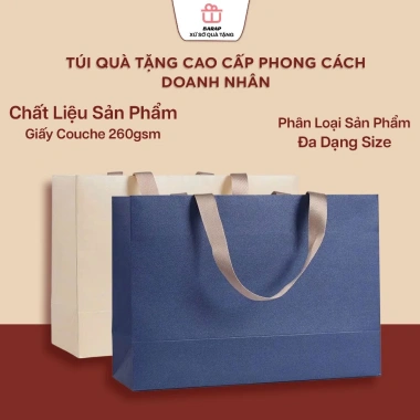 Túi Quà Cao Cấp Doanh Nhân 40x15x30cm - Quà Tết, Sinh Nhật, Valentine 45k