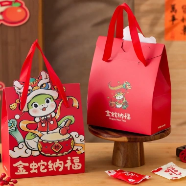 Túi Quà Giáng Sinh & Noel - Túi Bánh Mứt, Kẹo, Quai Xách, Giá ưu đãi 70.000đ 5 Túi Quà Giáng Sinh & Noel - Túi Bánh Mứt, Kẹo, Quai Xách, Giá ưu đãi 70.000đ 5