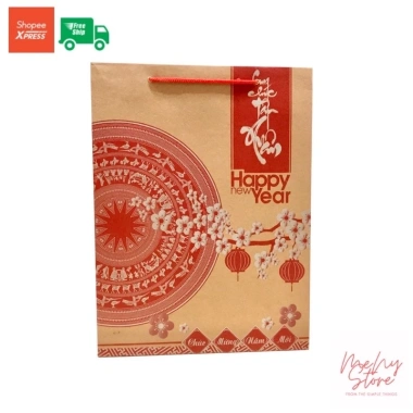 Túi Quà Năm Mới Siêu Xinh Nhiều Mẫu Giá Giảm Giá 16.500 VNĐ Phong Cách & Tiện Lợi 5
