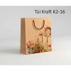 Túi quà quai dây Karaft in tùy chỉnh, xấp 10 cái, giá sỉ 45.000đ, giao nhanh