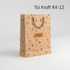 Túi quà quai dây Karaft in tùy chỉnh, xấp 10 cái, giá sỉ 45.000đ, giao nhanh 4
