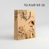 Túi quà quai dây Karaft in tùy chỉnh, xấp 10 cái, giá sỉ 45.000đ, giao nhanh 5