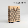 Túi quà quai dây Karaft in tùy chỉnh, xấp 10 cái, giá sỉ 45.000đ, giao nhanh 6