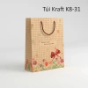 Túi quà quai dây Karaft in tùy chỉnh, xấp 10 cái, giá sỉ 45.000đ, giao nhanh 9