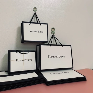 Túi Quà Tặng Forever Love Chống Nước Cứng Cáp Sang Trọng Quà Sinh Nhật Valentine 15.000 VND
