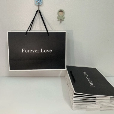 Túi Quà Tặng Forever Love Chống Nước Cứng Cáp Sang Trọng Quà Sinh Nhật Valentine 15.000 VND