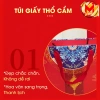Túi Quà Tặng Giấy Cứng Màu Đỏ Hoạ Tiết Lễ Hội - Nhiều Kích Thước MILCA, Túi Đựng Quà Tết Giá Ưu Đãi 17.019₫ 3