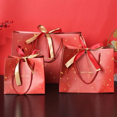 Túi Quà Tặng Tết 2.026 Đèn Lồng Đỏ Sang Trọng - Quà Trung Thu và Lễ Hội Giá 14.500₫ He Be Store