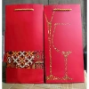 Túi quà Tết 2.026 màu đỏ hoa văn thổ cẩm sang trọng - Túi giấy tri ân khách hàng 7
