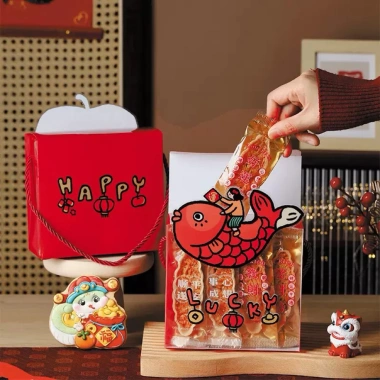 Túi Quà Tết Có Quai May Mắn - Thiết Kế Đẹp Sang, Giá 22.000 VNĐ 4