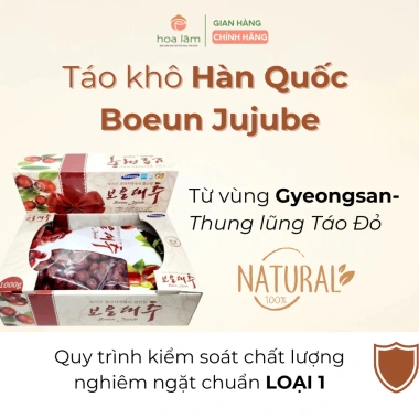 Túi quà Tết Hoa Lâm Trà Táo Đỏ Hàn Quốc Loại 1 VIP - Dinh Dưỡng, Bổ Dưỡng, Quà Biếu 2.025, Giá 267.000₫
