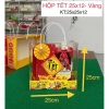Túi quà Tết nhựa mica trong suốt 25x25x12cm - Quai xách tiện lợi, chỉ 22.000 VND 8