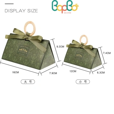 Túi quà vintage sang trọng phong cách Châu Âu 20x15x8cm - Giá chỉ 5.000 VND 8