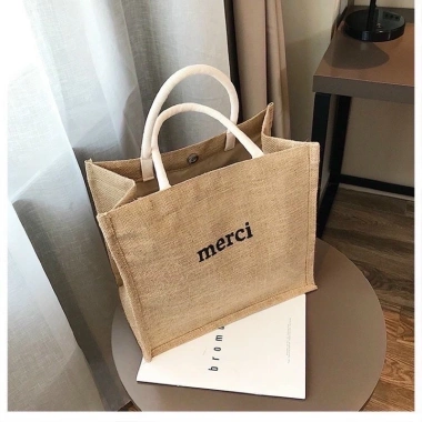 Túi quai xách cối Merci bền, đựng nhiều đồ tiện lợi - Du lịch biển 69.000 VND