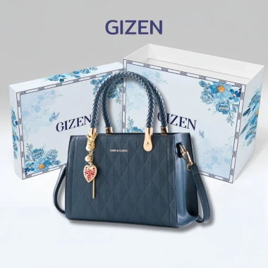 Túi quai xách nữ GIZEN TX14 sang trọng, đi tiệc, quà mẹ - Fullbox, giảm 22% 2