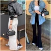 Túi quai xách trẻ trung Miu.uu da trơn 22cm, handle top trống, đa năng kèm dây chéo - 740.000₫ 6