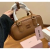 Túi quai xách trẻ trung Miu.uu da trơn 22cm, handle top trống, đa năng kèm dây chéo - 740.000₫ 9