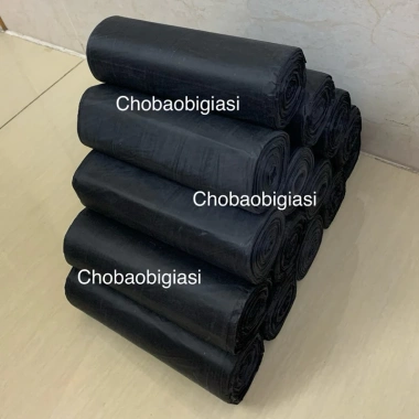 Túi rác cuộn đen 1kg/size, dai chắc, không lõi, tiện lợi 4 size - 31.979 VND 4