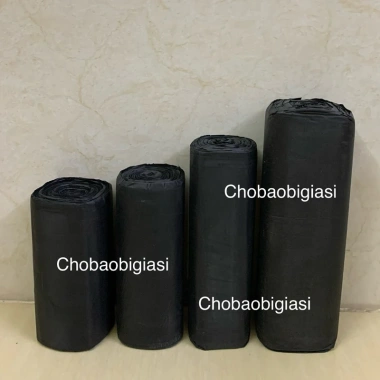 Túi rác cuộn đen 1kg/size, dai chắc, không lõi, tiện lợi 4 size - 31.979 VND 5