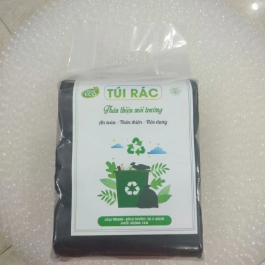 Túi rác cuộn ECO STAR tự phân hủy Thân thiện môi trường giá chỉ 21.000₫ 2