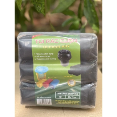 Túi rác cuộn tự phân huỷ TAHUFA DAILY 3 tiểu trung đại 3 túi chỉ 31.500 VND 9