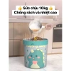Túi rác in 2 mặt, quai xách cao cấp, dày, 1 cuộn 60 cái 45x45 cm - Giá 40,999 VND 6