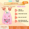 Túi Rác Sinh Học Tự Hủy 5kg Hồng Đào - 50 Túi 30x50cm, Giá Ưu Đãi 38.000đ 2