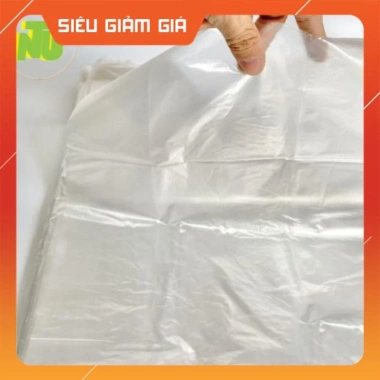 Túi rác tự hủy công nghiệp trắng, đa kích thước bán kg – Giá rẻ, chất lượng, đổi trả 2