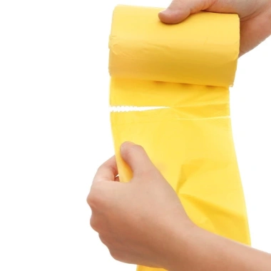 Túi rác tự phân hủy 3 cuộn 1kg Bịch Nilong đen, nhiều kích thước, giá 42.000 VND 6