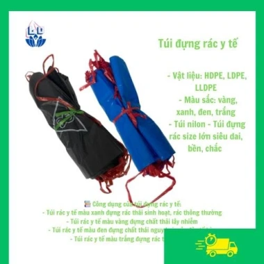 Túi rác y tế 1kg kháng khuẩn, chịu lực cao, bảo vệ môi trường - Giá giảm 22% 2