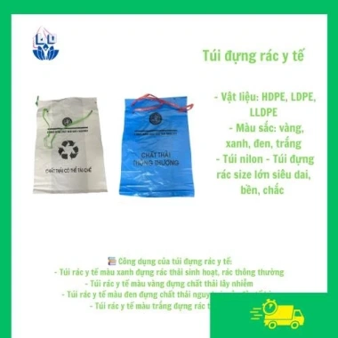 Túi rác y tế 1kg kháng khuẩn, chịu lực cao, bảo vệ môi trường - Giá giảm 22% 3