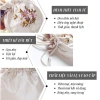 Túi rút tay nữ thêu hoa đẹp, vải lụa vintage cổ điển - Giá chỉ 59.000đ 4