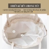 Túi rút tay nữ thêu hoa đẹp, vải lụa vintage cổ điển - Giá chỉ 59.000đ 5